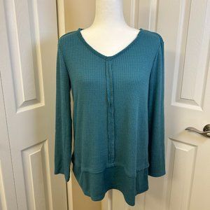 Last Chance Before Donating on 12/1! ST. JOHN'S BAY Blue Tunic